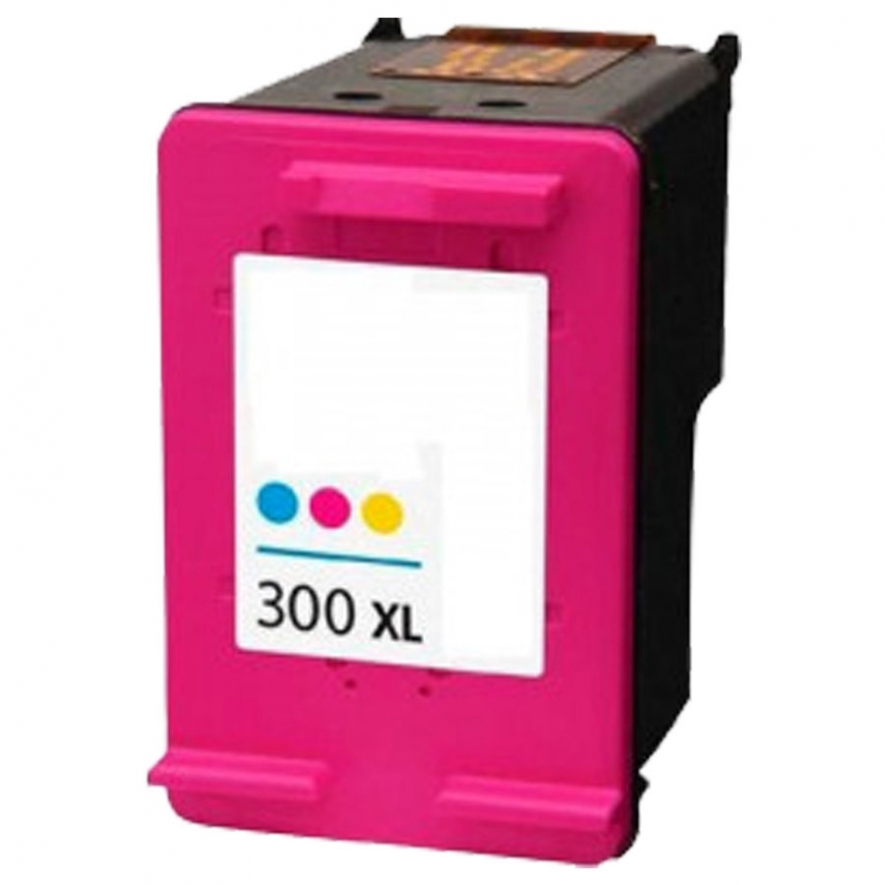 Tinteiro Compat�vel HP 300 XL Cor