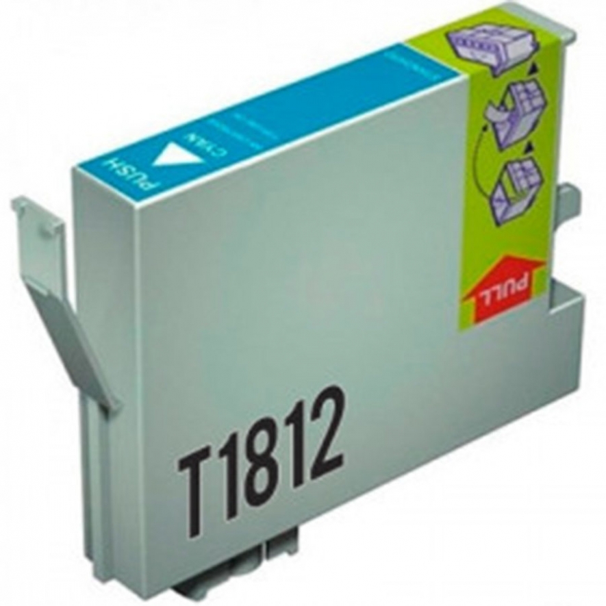 Tinteiro Compat�vel Epson T1812 ( 18 XL Azul )
