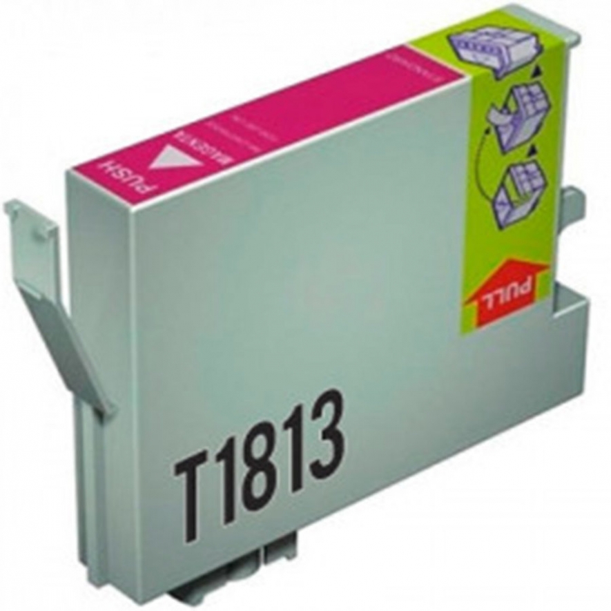 Tinteiro Compat�vel Epson T1813 ( 18 XL Magenta )