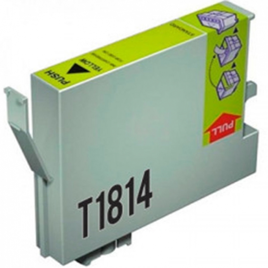 Tinteiro Compat�vel Epson T1814 ( 18 XL Amarelo )