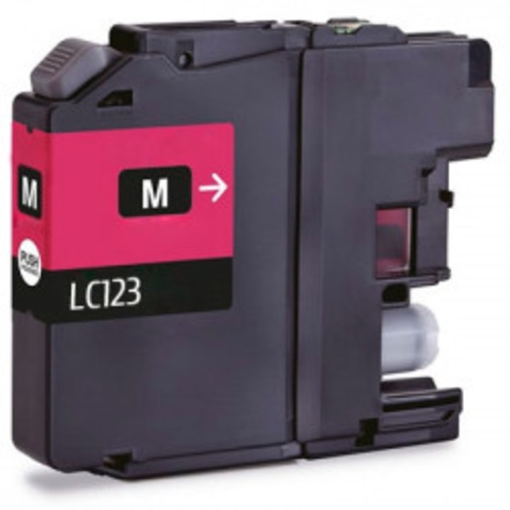 Tinteiro Compat�vel Brother LC123 Magenta